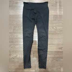 black with grey speckles lululemon leggings